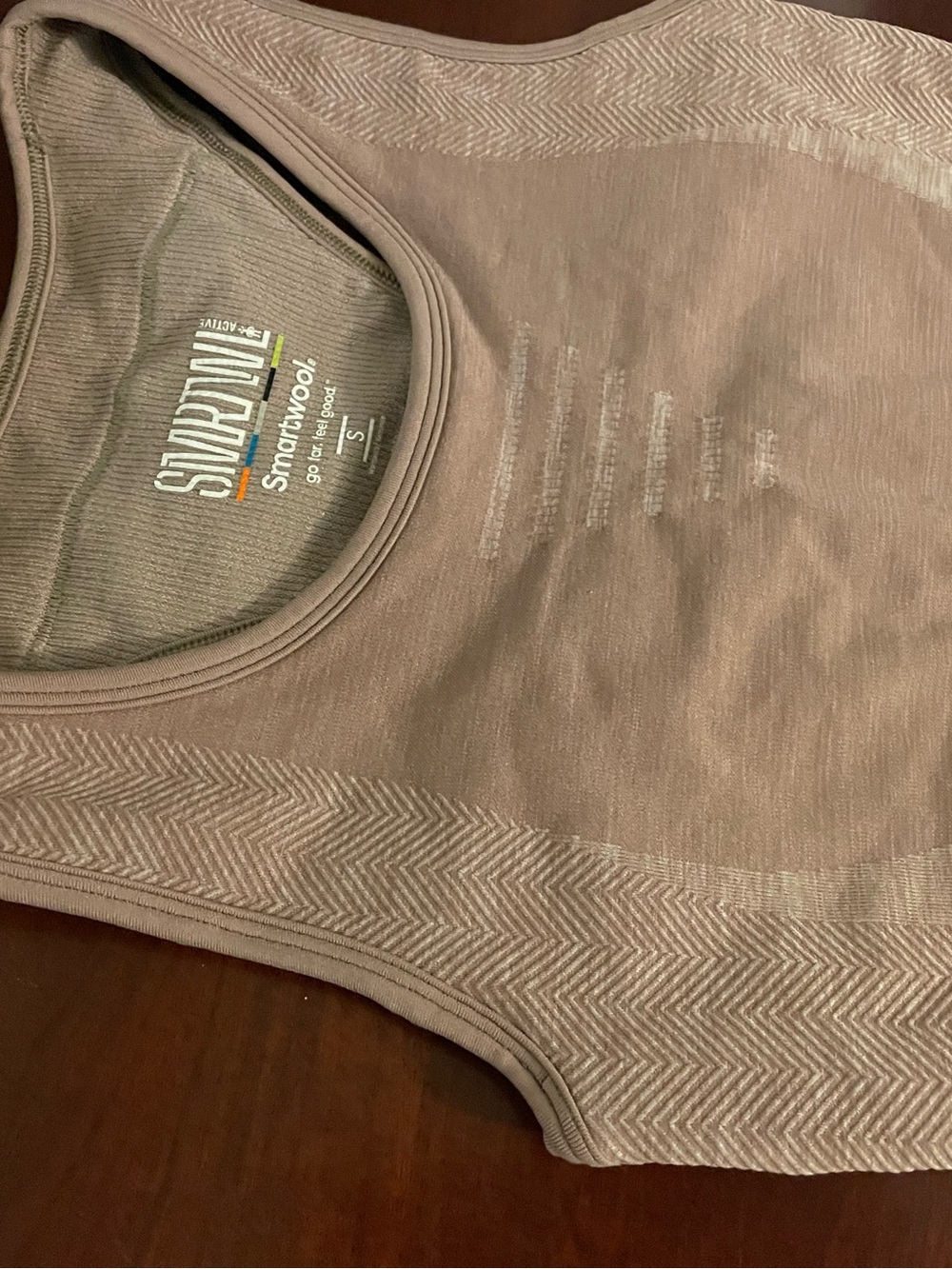 Smartwool Bra Never worn S Tank Mauve Light Brown